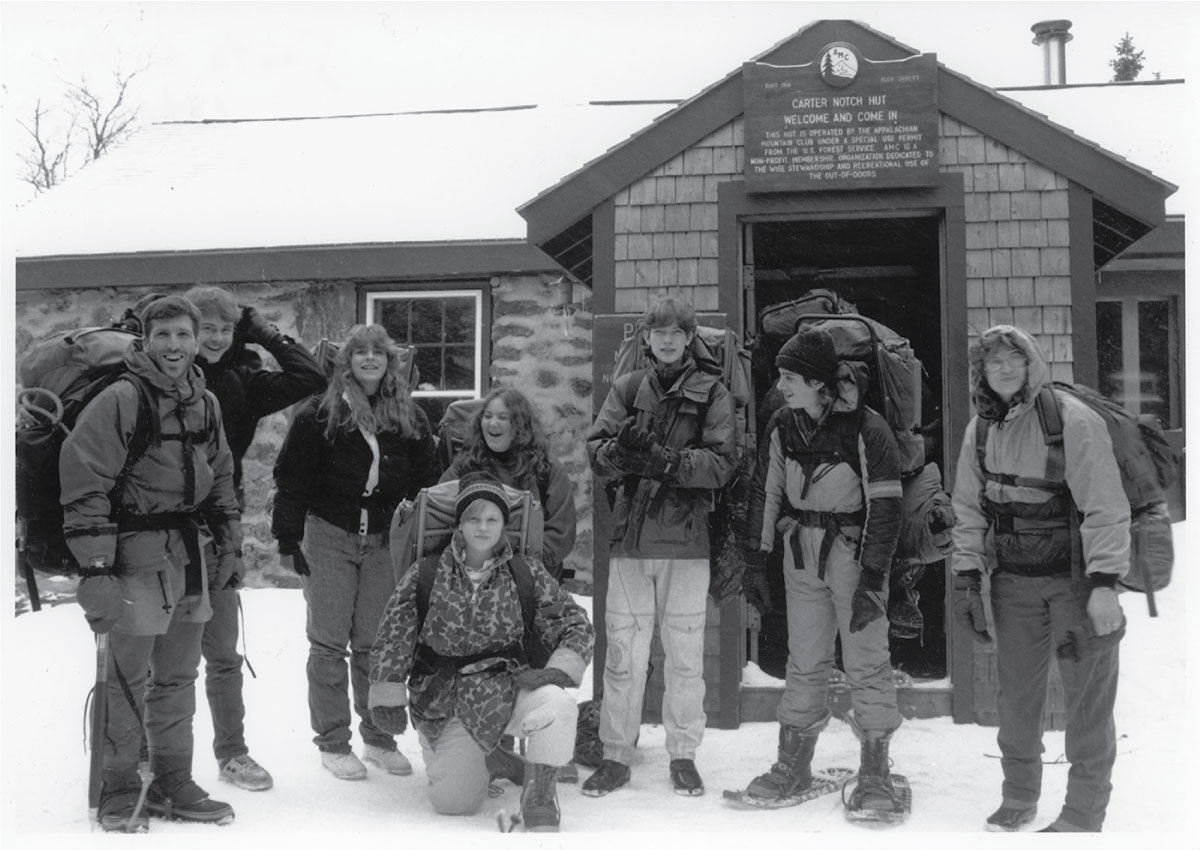 Hikers at Carter Notch
