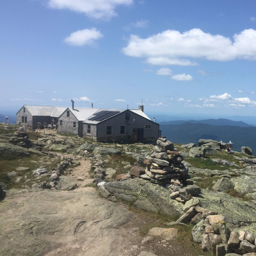 View of Lakes of the Clouds Hut