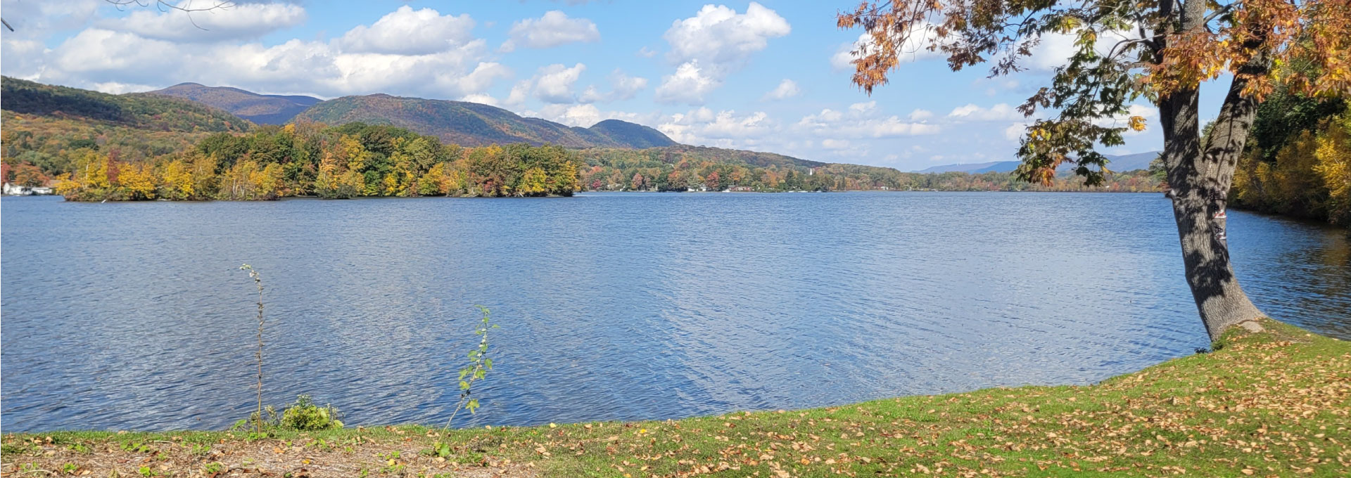 View of Cheshire Lake 