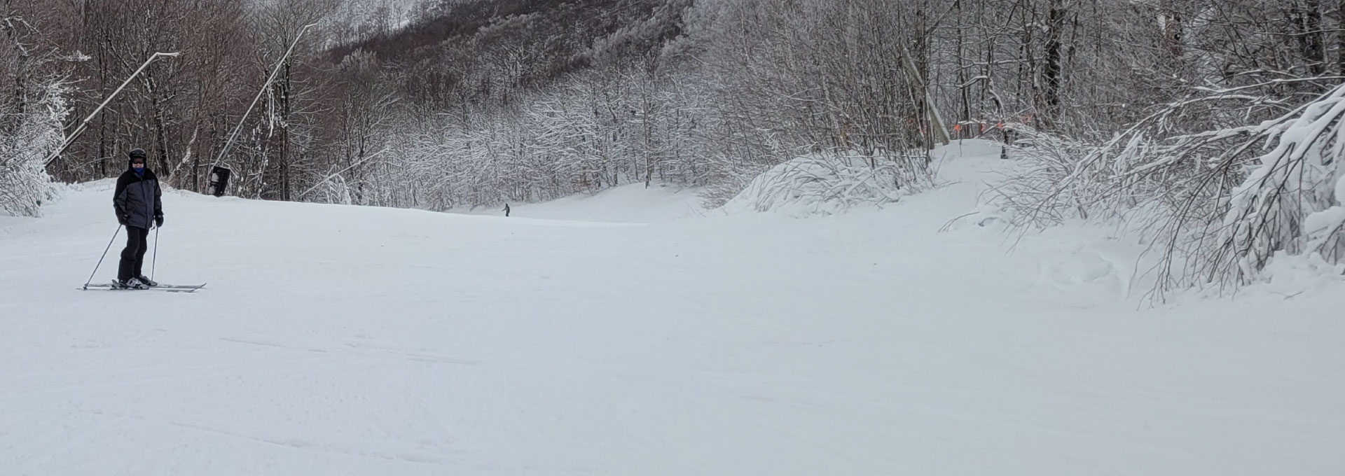 Downhill skier at Jiminy Peak