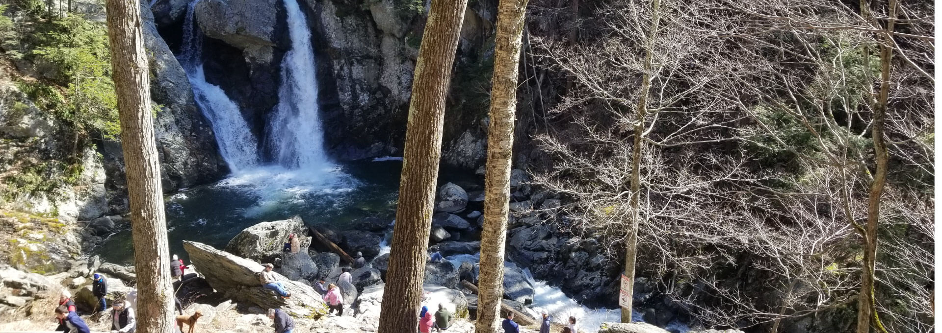 View of Bash Bish Falls