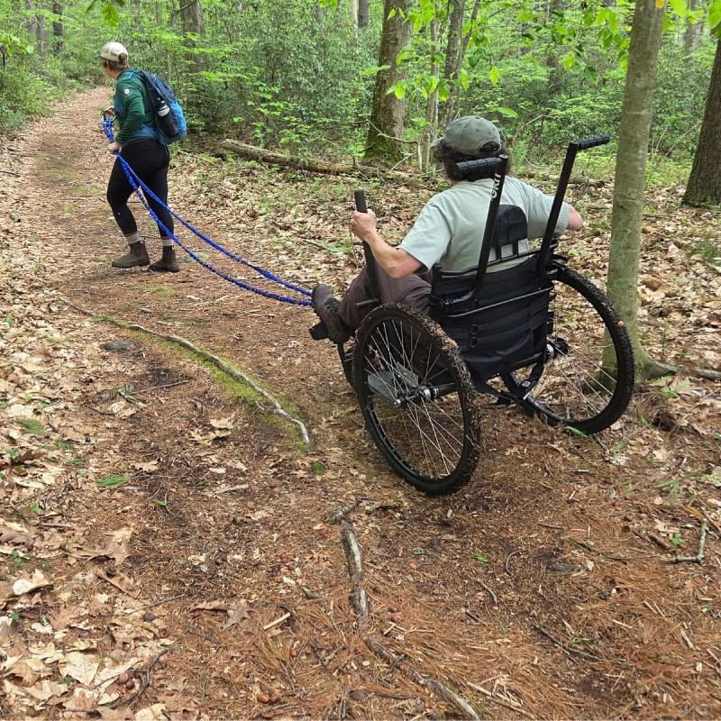 Adaptive hiking