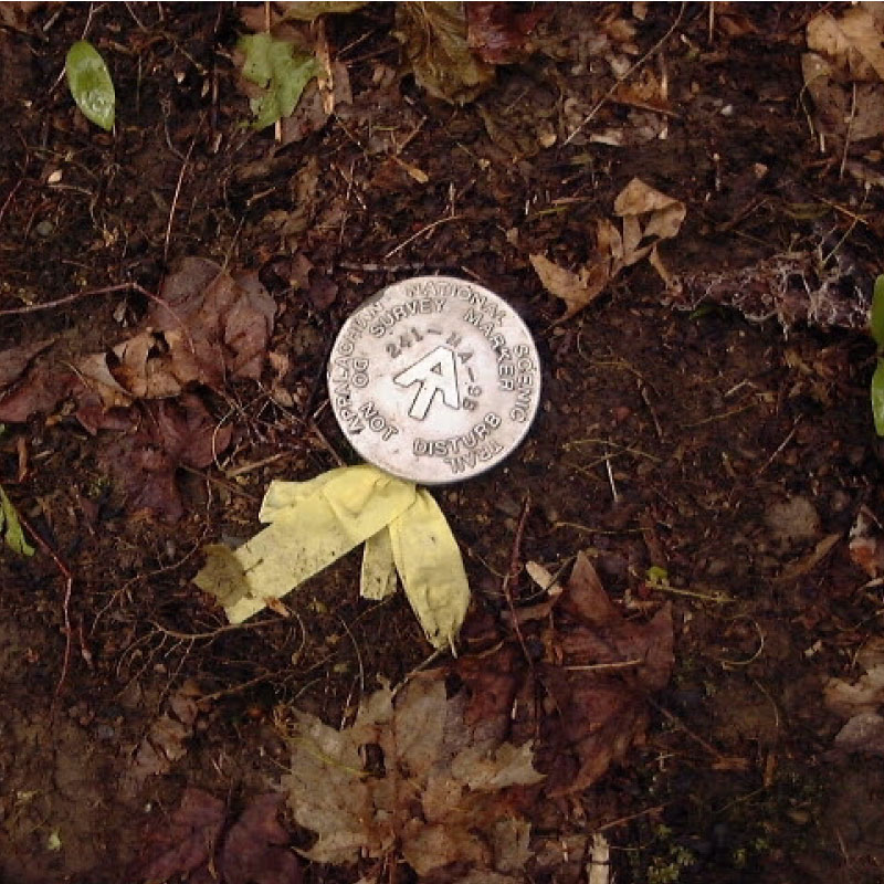 Appalachian Trail marker