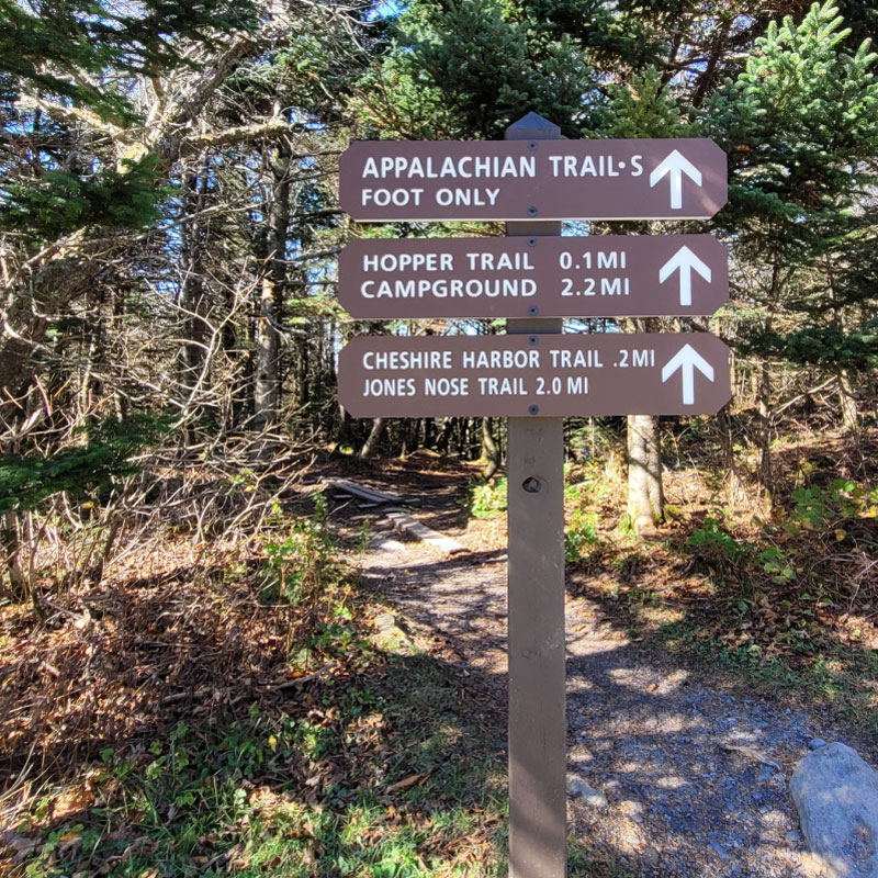 Trail sign