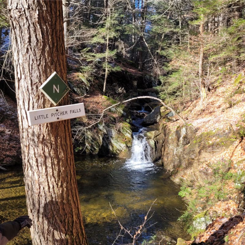 View of Little Pitcher Falls