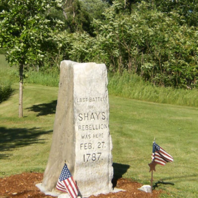 Shays’ Rebellion monument