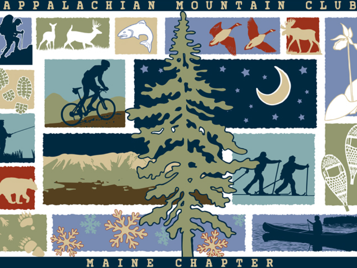 Back cover: Maine Chapter flag