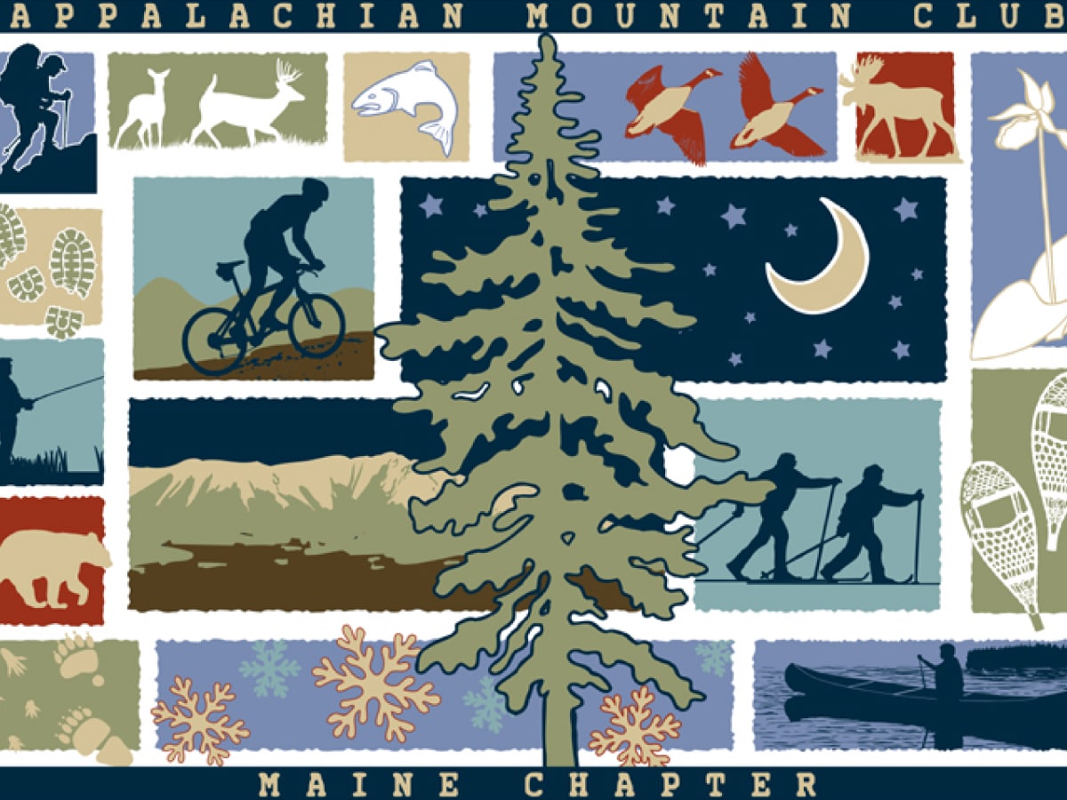 Front cover: Maine Chapter flag