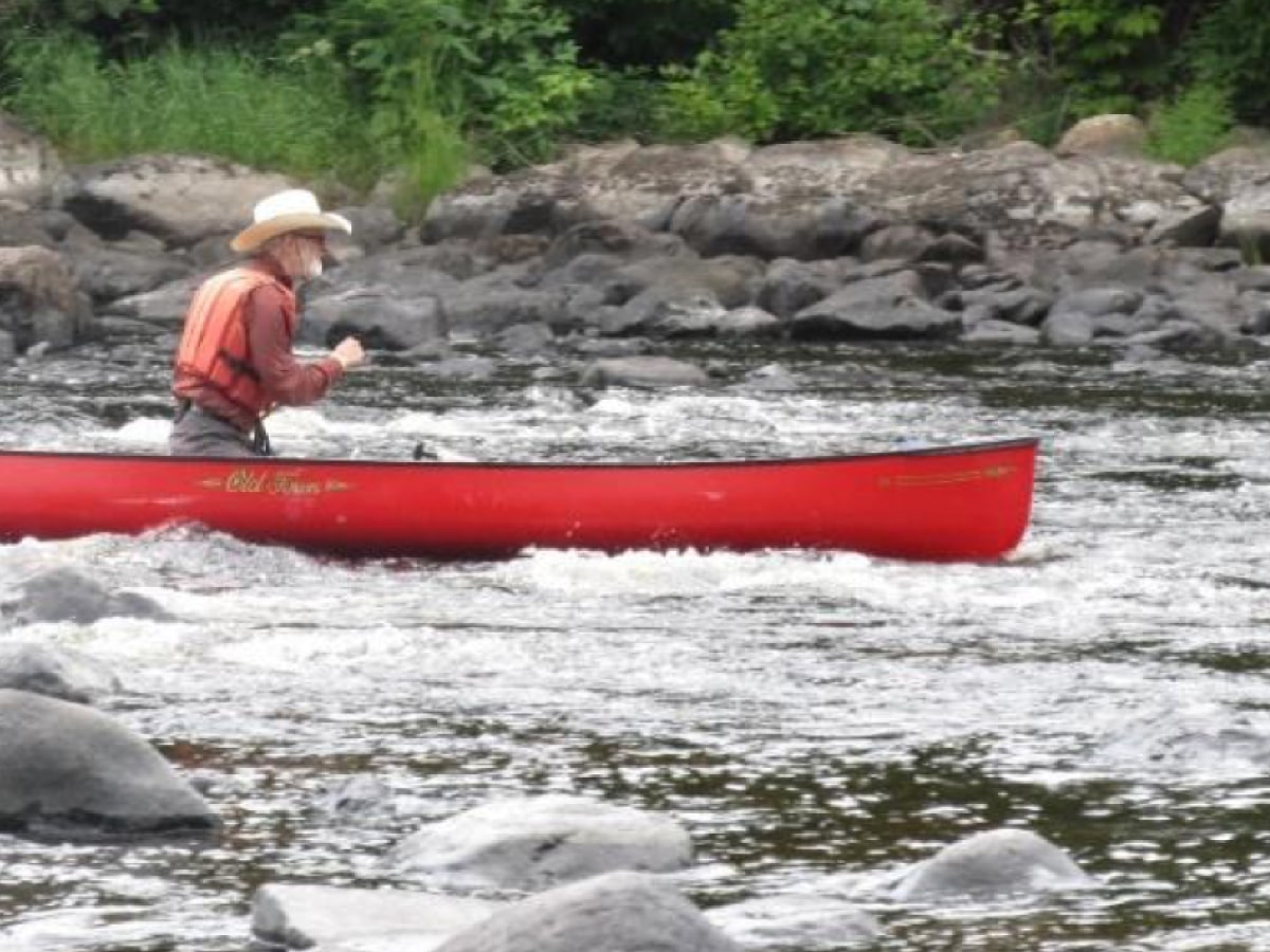 Front cover: David Miller running a rapid on the Spanish River