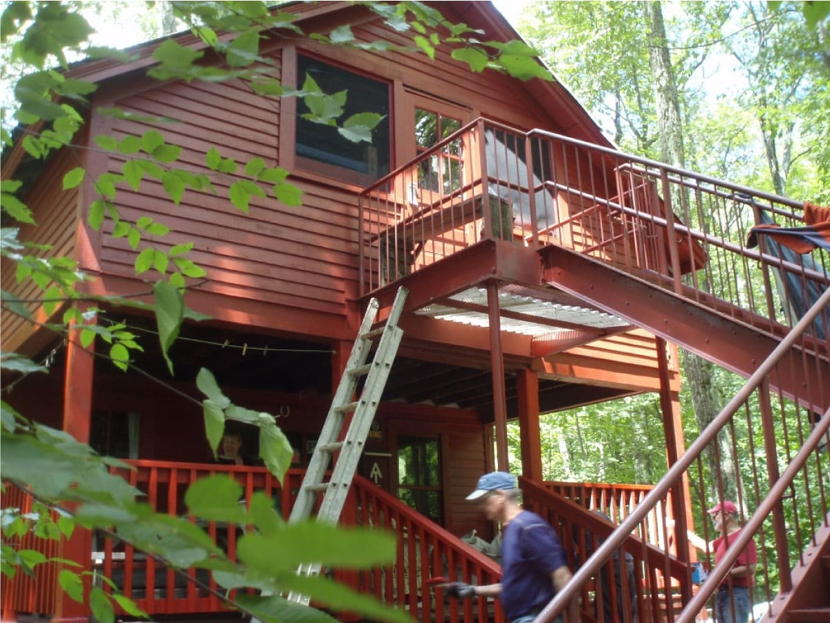 Upper Goose Pond cabin