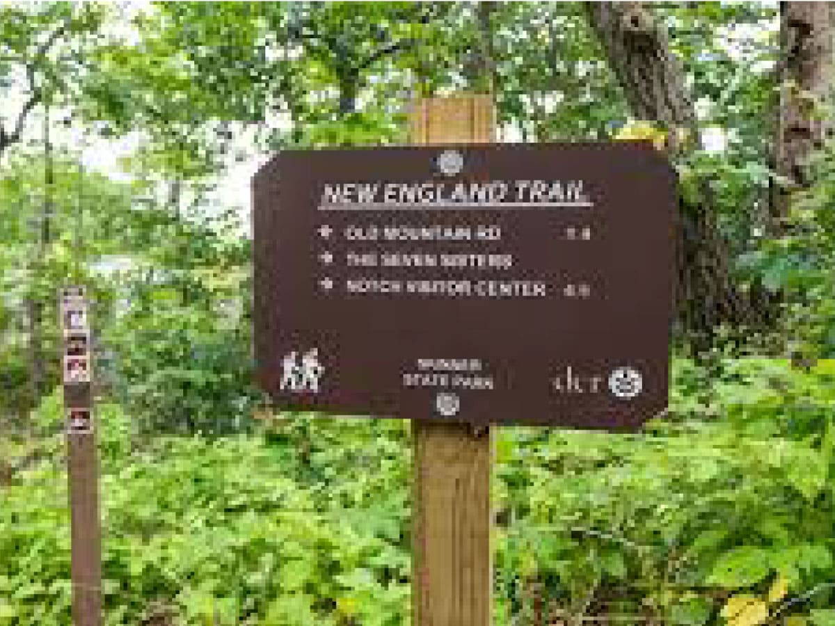Trail sign