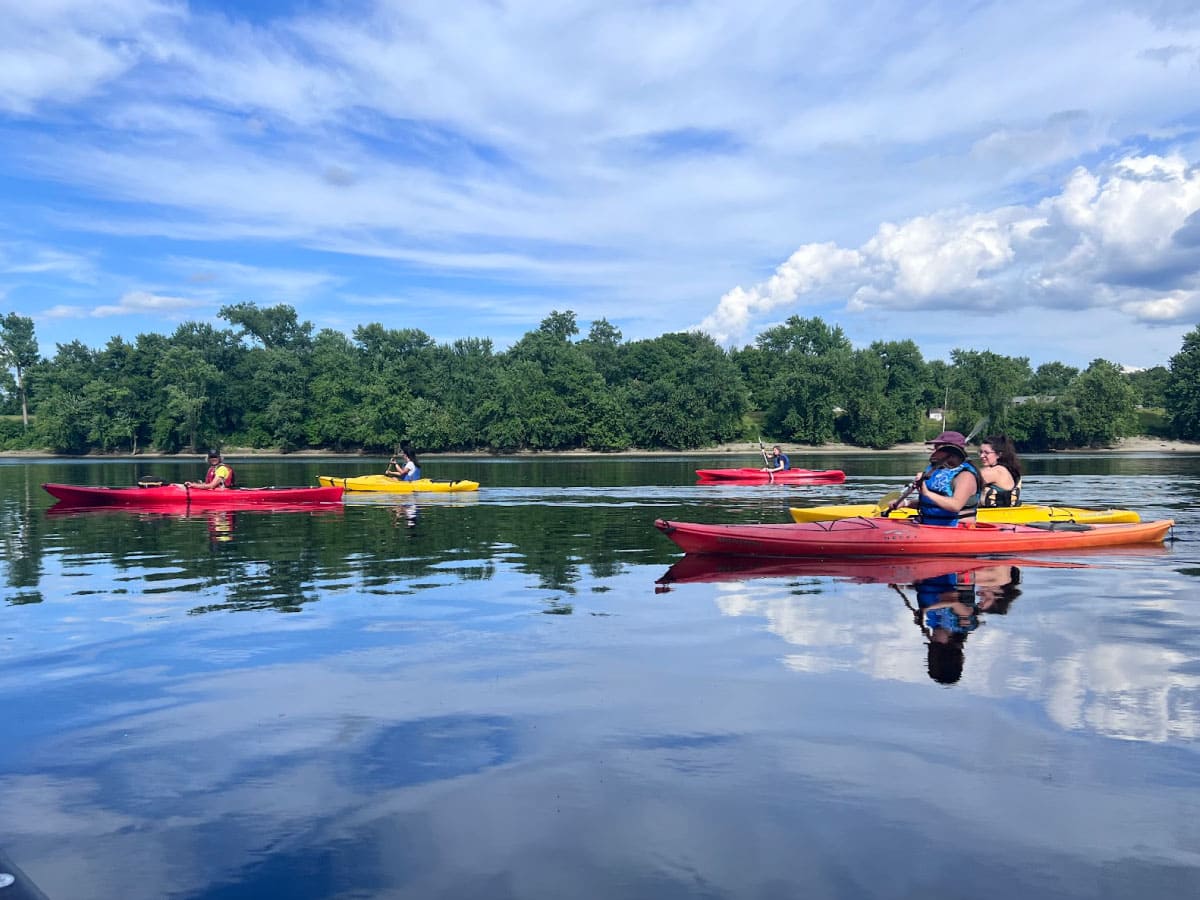 Kayakers