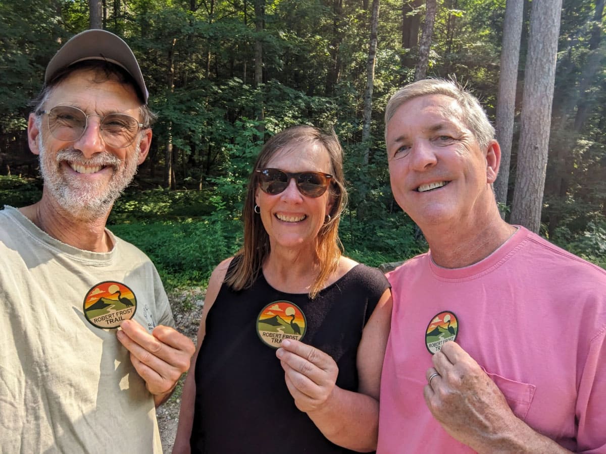 Three hikers