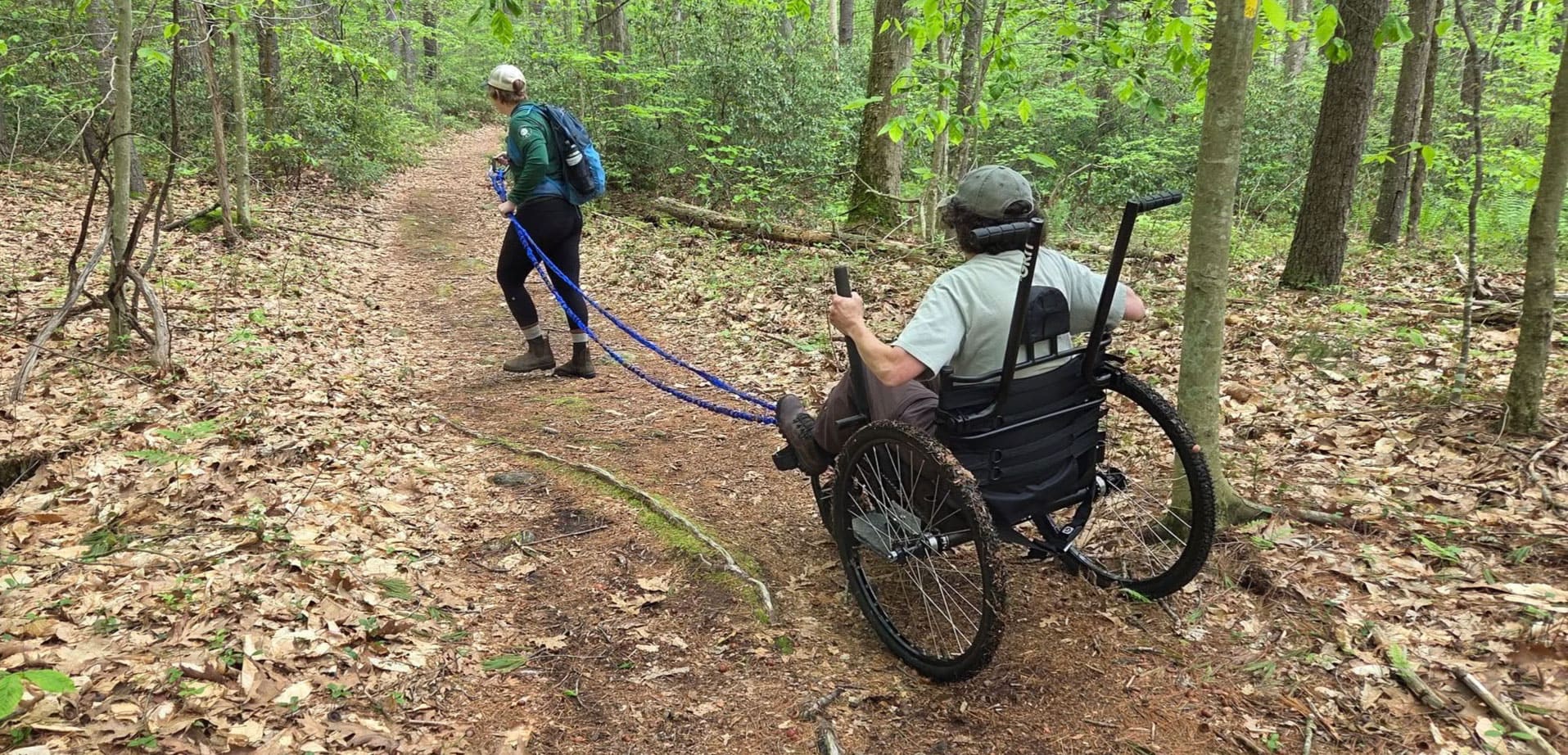 Adaptive hiking