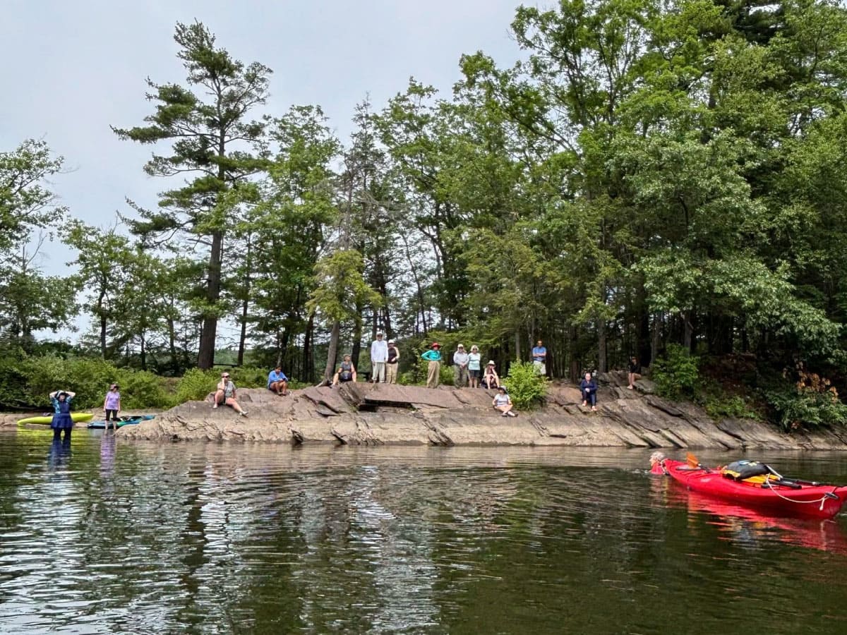 Canoeing lesson