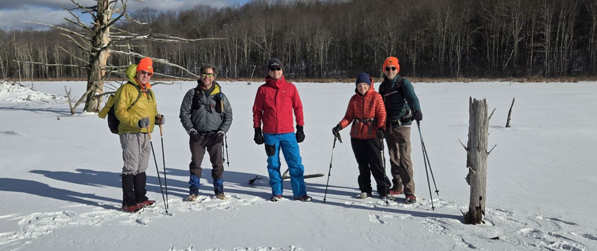 Winter hikers