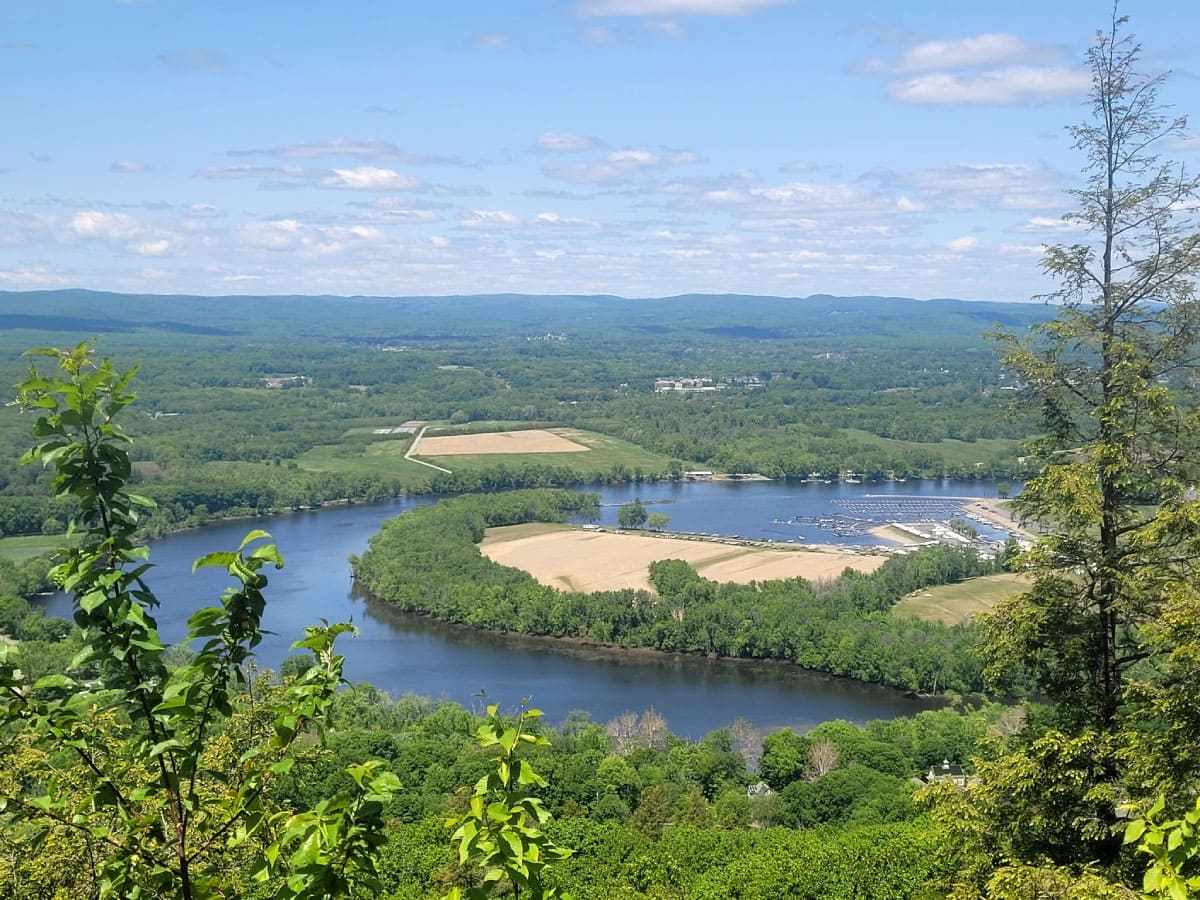 Valley view from Mt Tom