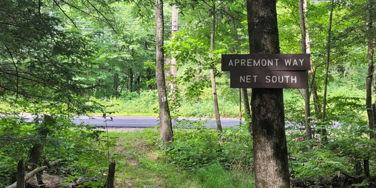 Trail sign