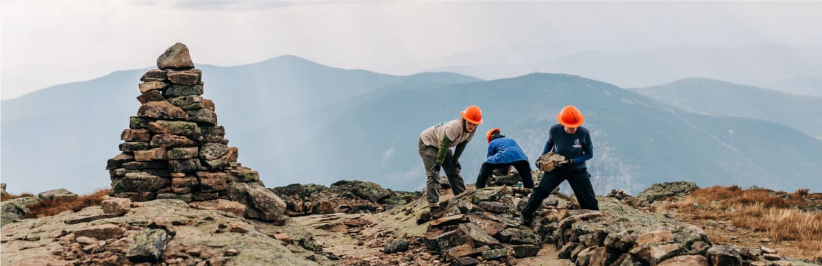 Trail crew at work