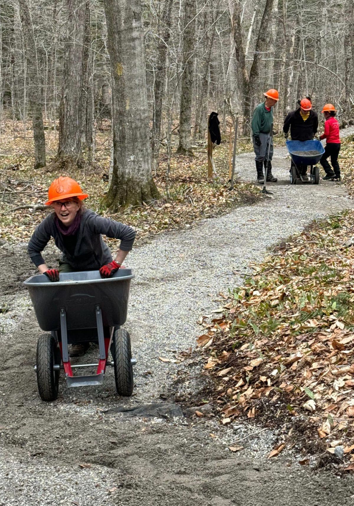 AMC members working on the All Persons Trail