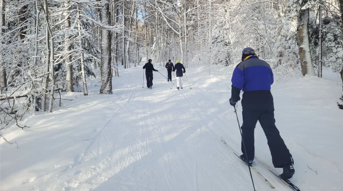 Cross-country skiers