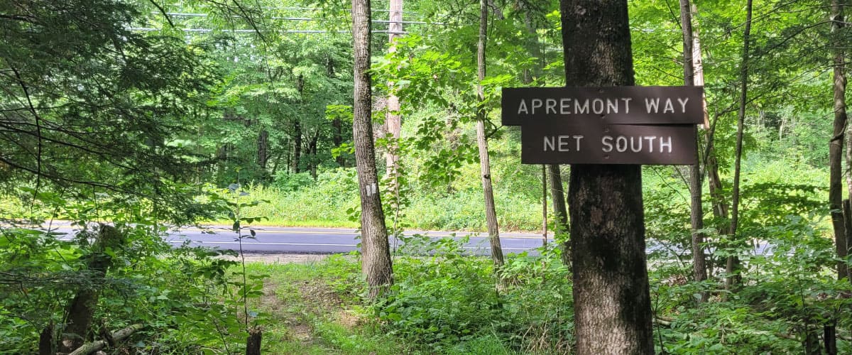 NET trail sign