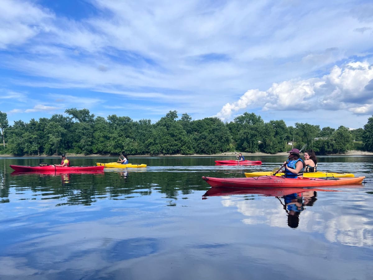 Kayakers