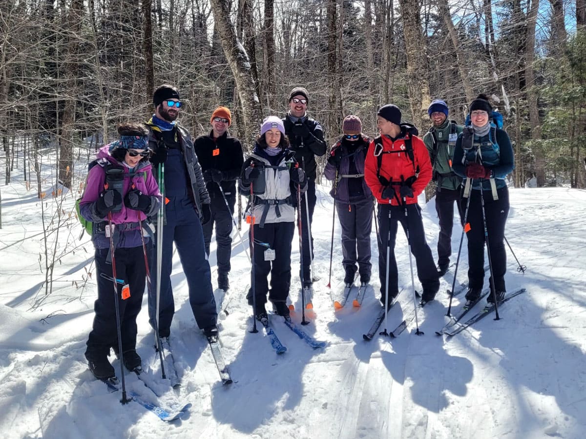 Cross-country skiers