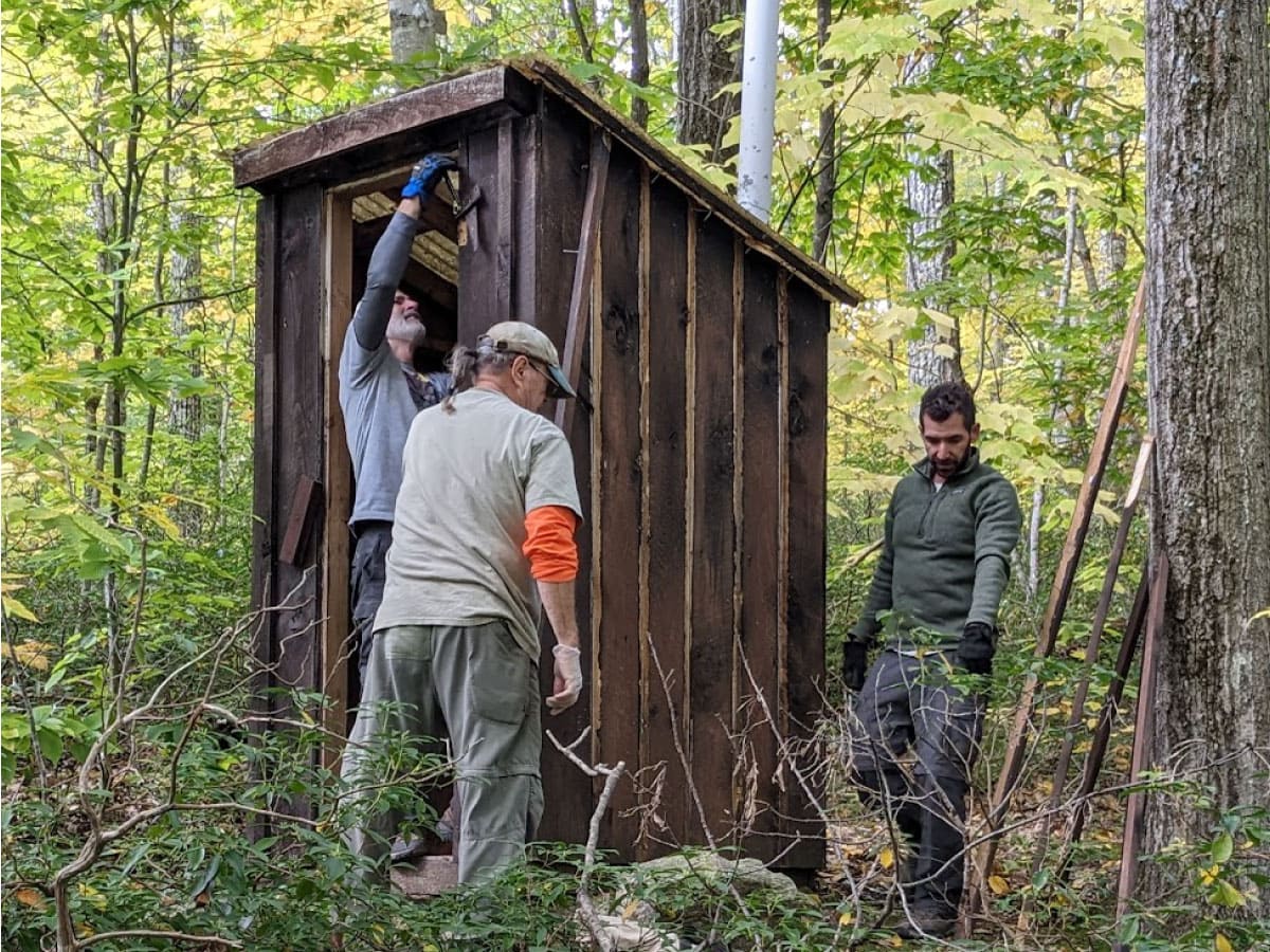 UGPC privy demolition