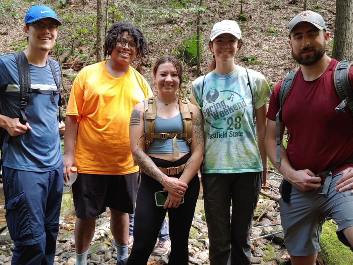 Participants at the Noble View Naturalist Program