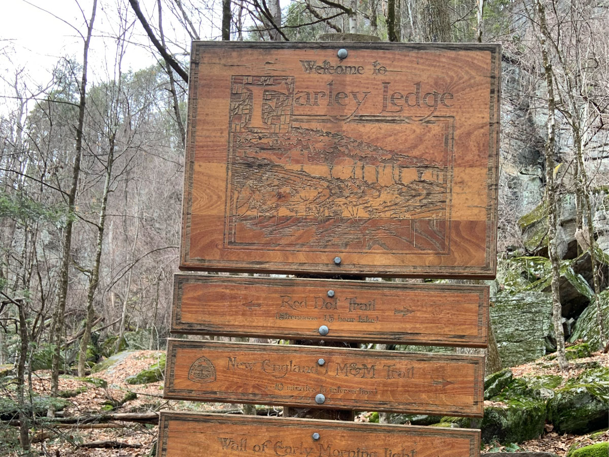 Trail sign