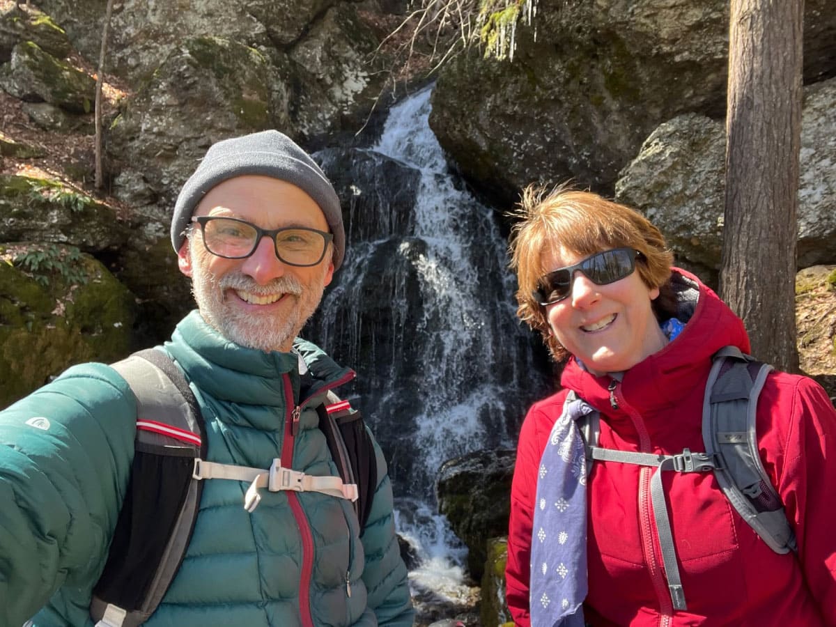 Happy hikers