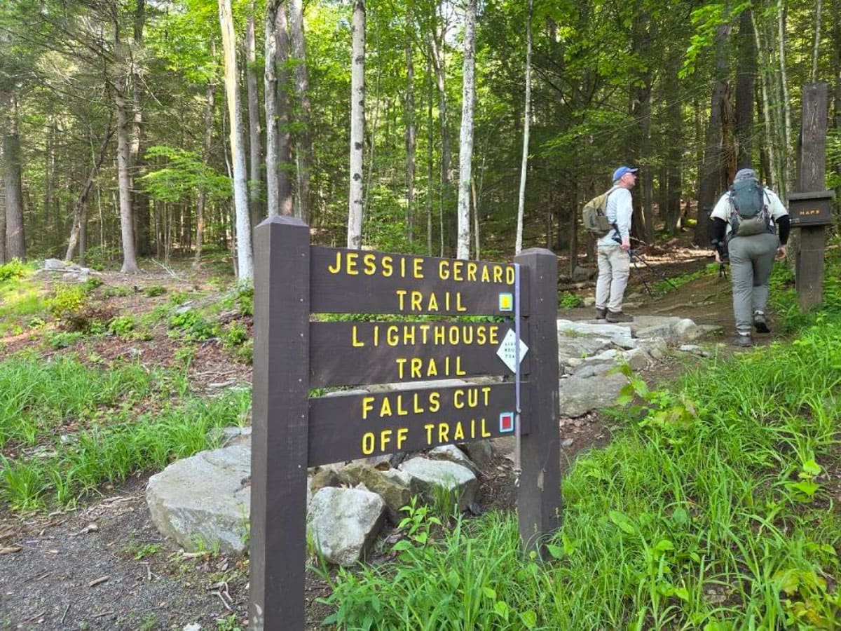 Trail sign