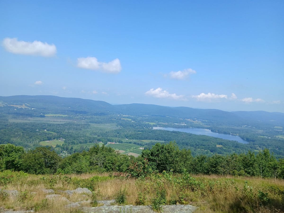 View of mountains