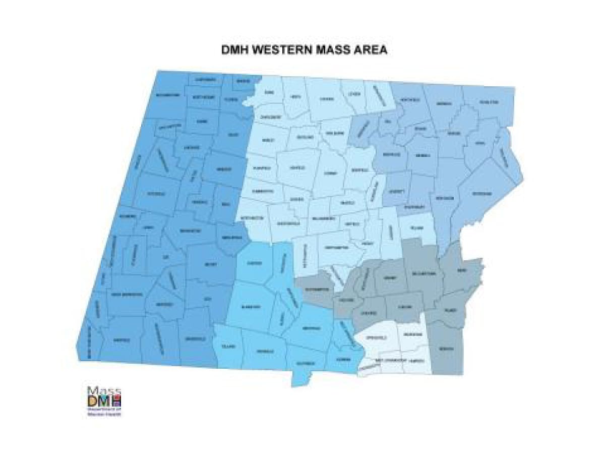 Area served by the Berkshire Chapter