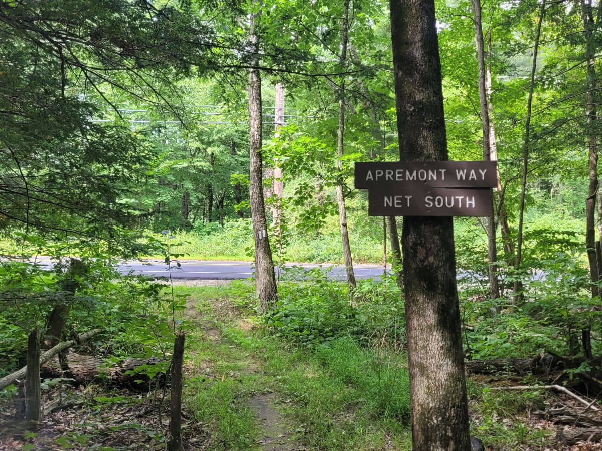 Trail sign