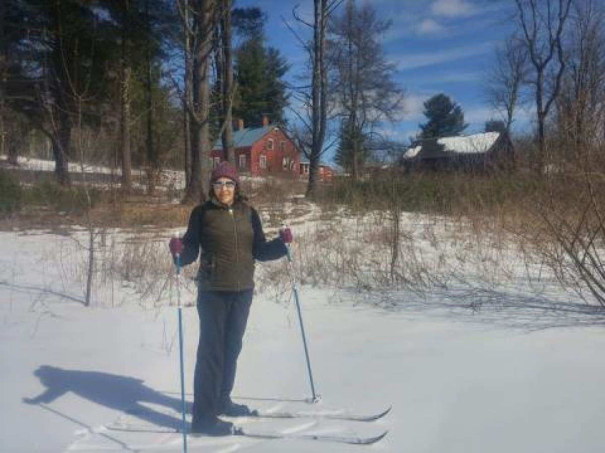 Cross country skier