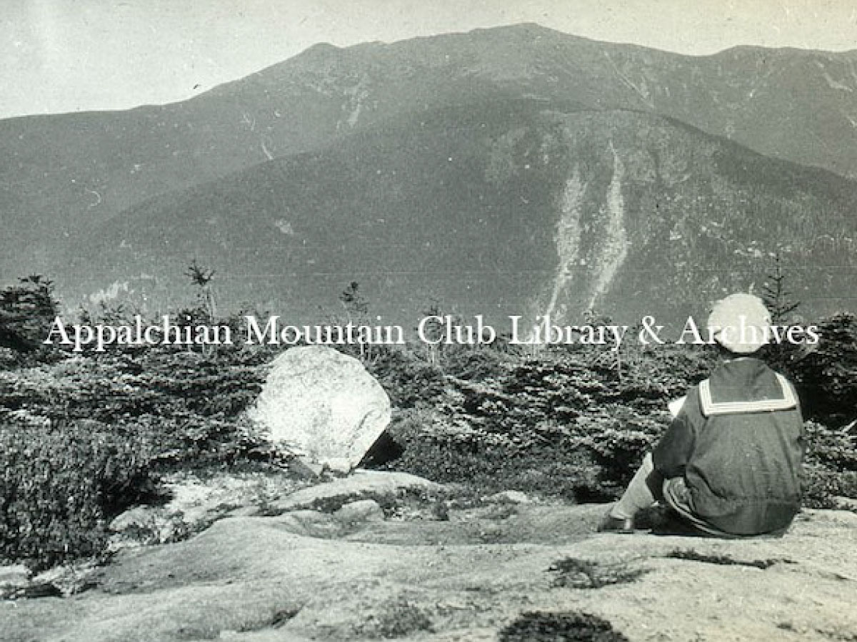 A woman admiring the view