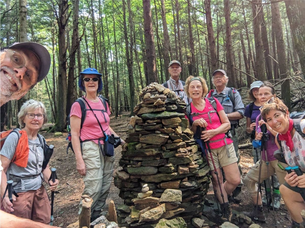 Group of hikers